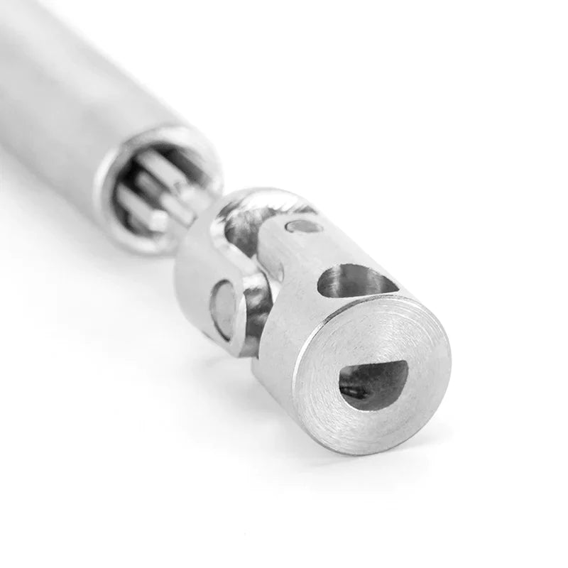 INJORA Stainless Steel Drive Shafts With D Shaped Hole For 1/18 FMS FCX18 - HeliDirect