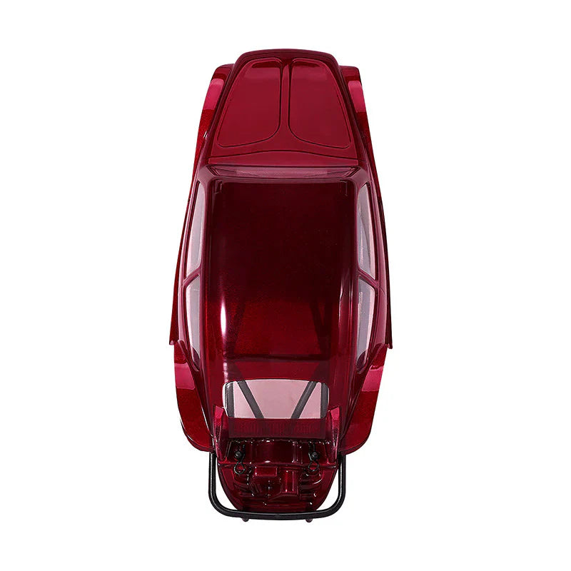 INJORA BUG24 Body with Interior for 1/24 SCX24 C10 JLU Bronco Base Camp - Burgundy