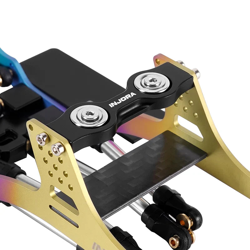 INJORA Rainbow Titanium LCG Chassis Kit for 1/24 SCX24
