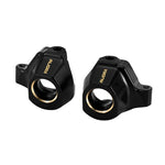 INJORA Black Brass Steering Knuckles for 1/30 Axial SCX30
