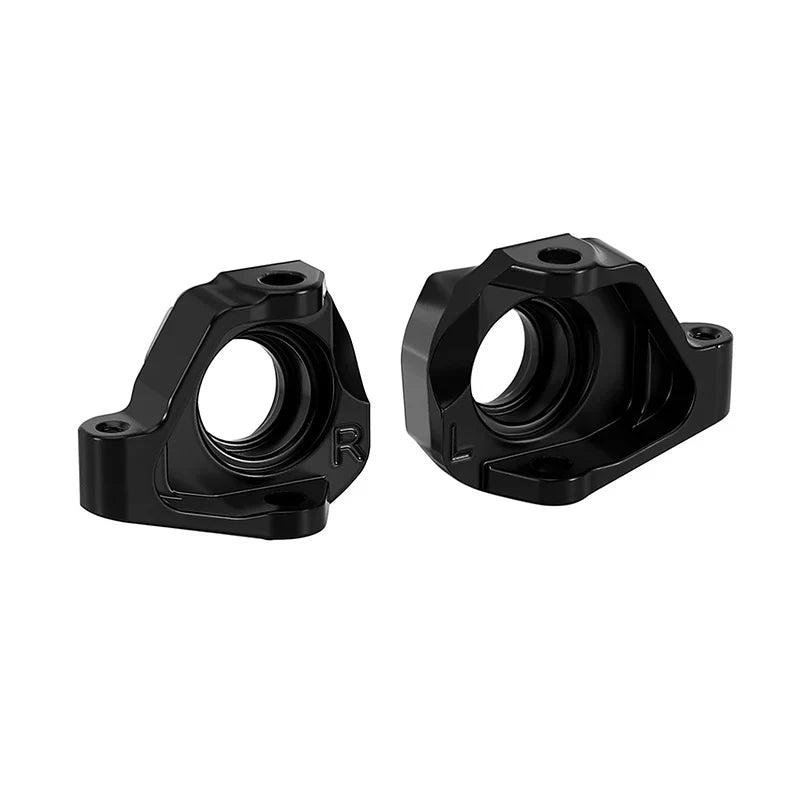 INJORA Black Brass Steering Knuckles for 1/30 Axial SCX30