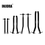 INJORA Aluminum High Clearance Chassis Links for 1/30 Axial SCX30