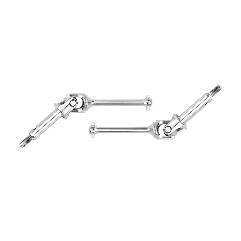 INJORA Stainless Steel CVD Drive Shaft, Axles, Wheel Hexes Set for Losi Micro-B Micro-T