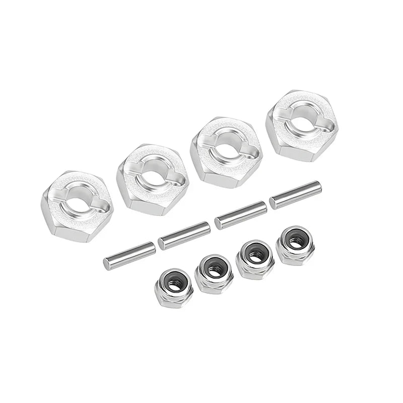 INJORA Stainless Steel CVD Drive Shaft, Axles, Wheel Hexes Set for Losi Micro-B Micro-T