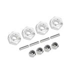 INJORA Stainless Steel CVD Drive Shaft, Axles, Wheel Hexes Set for Losi Micro-B Micro-T