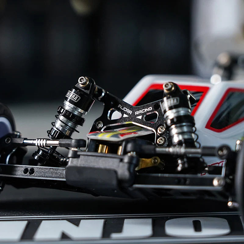 INJORA Aluminum Front Rear Shock Towers for 1/24 Buggy Losi Micro-B