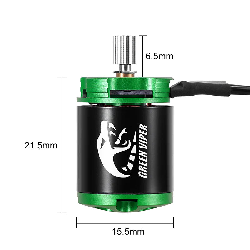 INJORA Green Viper 1621 Brushless Motor 4300KV for 1/30 SCX30