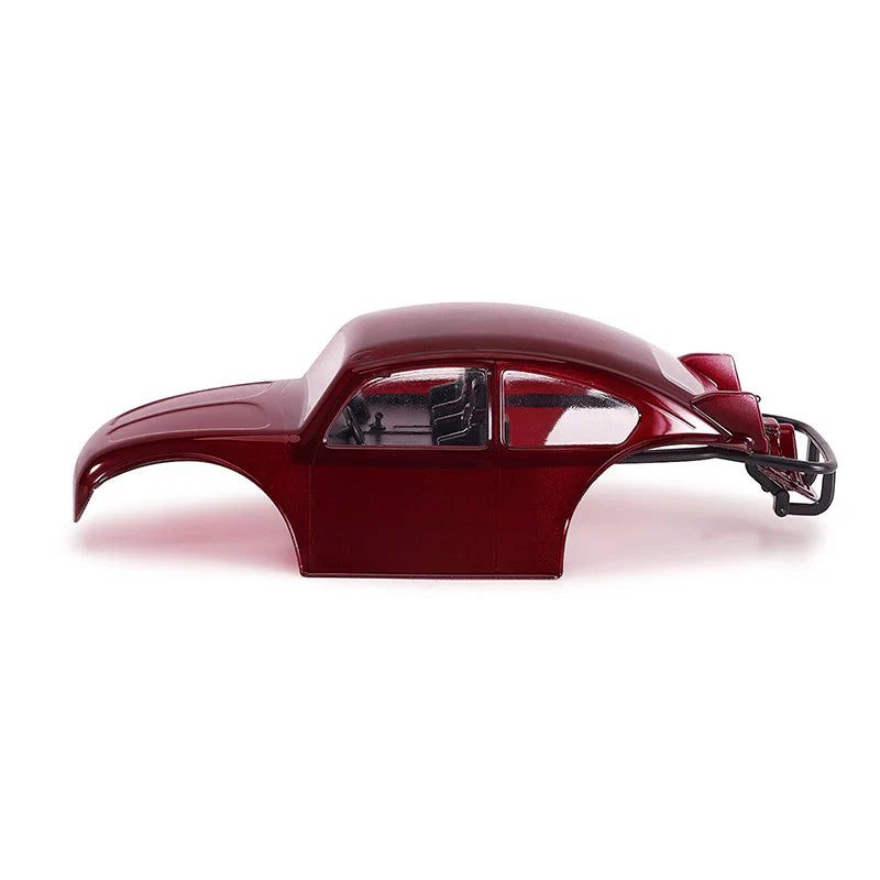 INJORA BUG24 Body with Interior for 1/24 SCX24 C10 JLU Bronco Base Camp - Burgundy