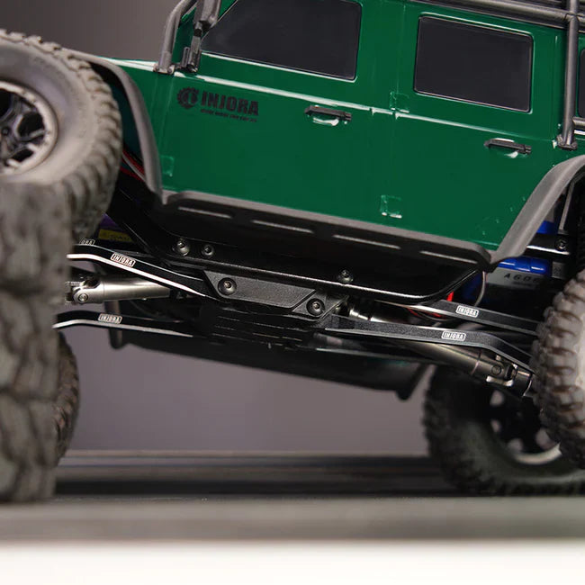 INJORA Aluminum High Clearance Chassis Links Set for 1/18 TRX4M - HeliDirect