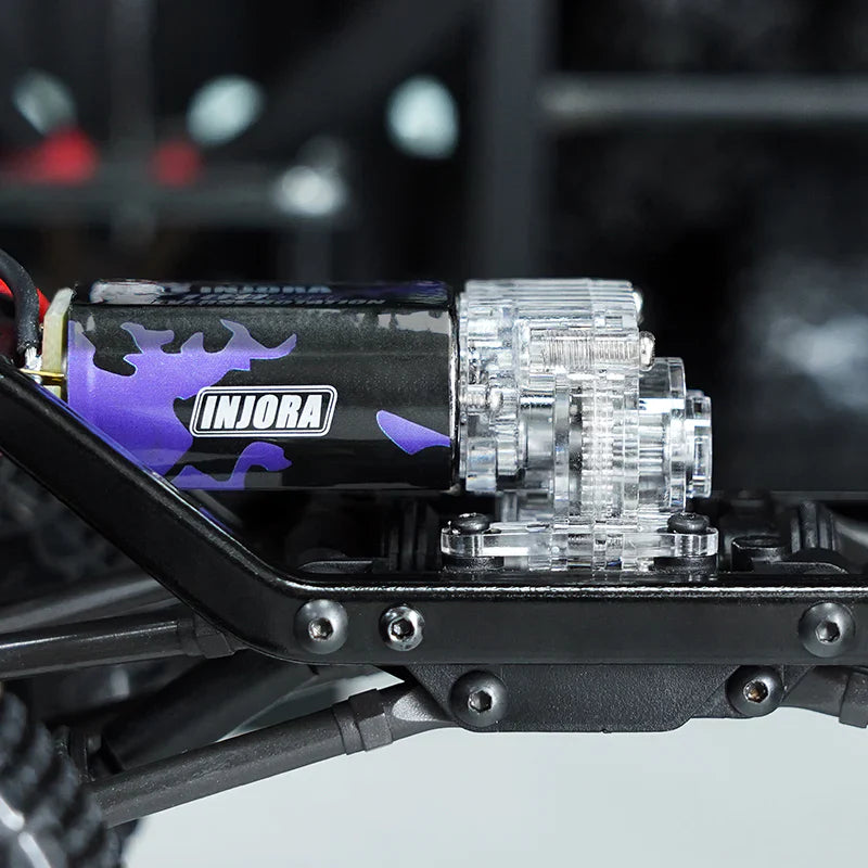 INJORA Complete Transmission with Acrylic Housing for 1/18 TRX4M