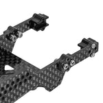 INJORA Universal LCG Chassis Frame Kit for 1/18 TRX4M (Carbon Fiber)