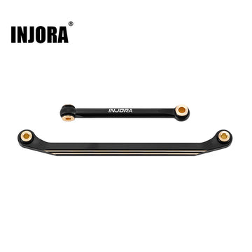INJORA Black Brass Steering Links for 1/18 Redcat Ascent-18 & Scout II APEX