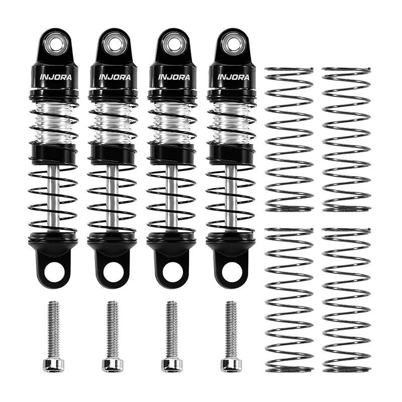 INJORA 26mm Aluminum Oil Shocks for 1/30 Axial SCX30