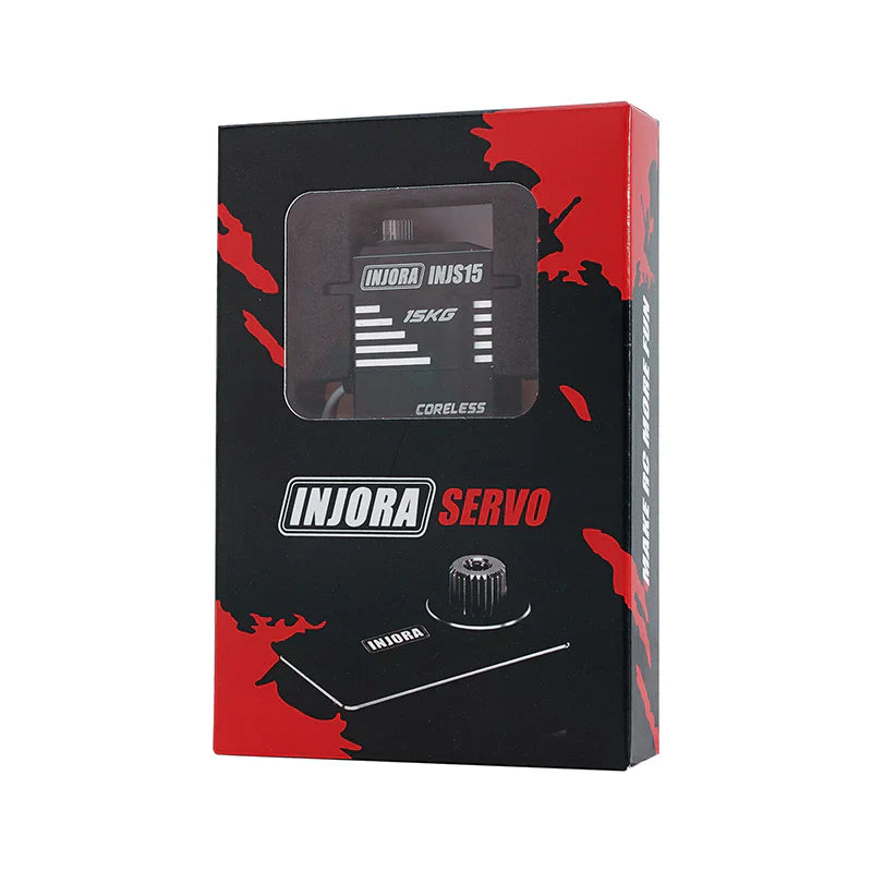 INJORA INJS15 15KG Coreless High Torque Micro Servo for 1/18 1/24 RC Crawler