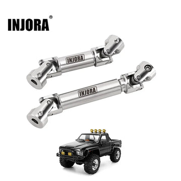 INJORA Stainless Steel Drive Shafts for 1/18 HPI Venture 18