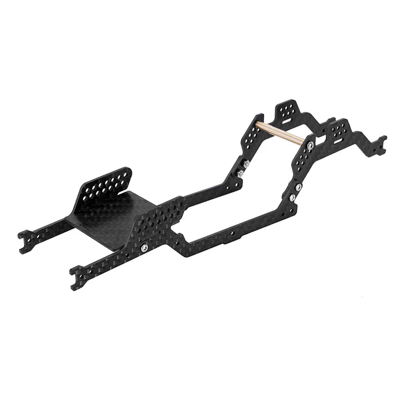 INJORA LCG Carbon Fiber Chassis Kit 5° Angled Frame Girder for 1/18 TRX4M