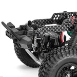 INJORA Universal LCG Chassis Frame Kit for 1/18 TRX4M (Carbon Fiber)