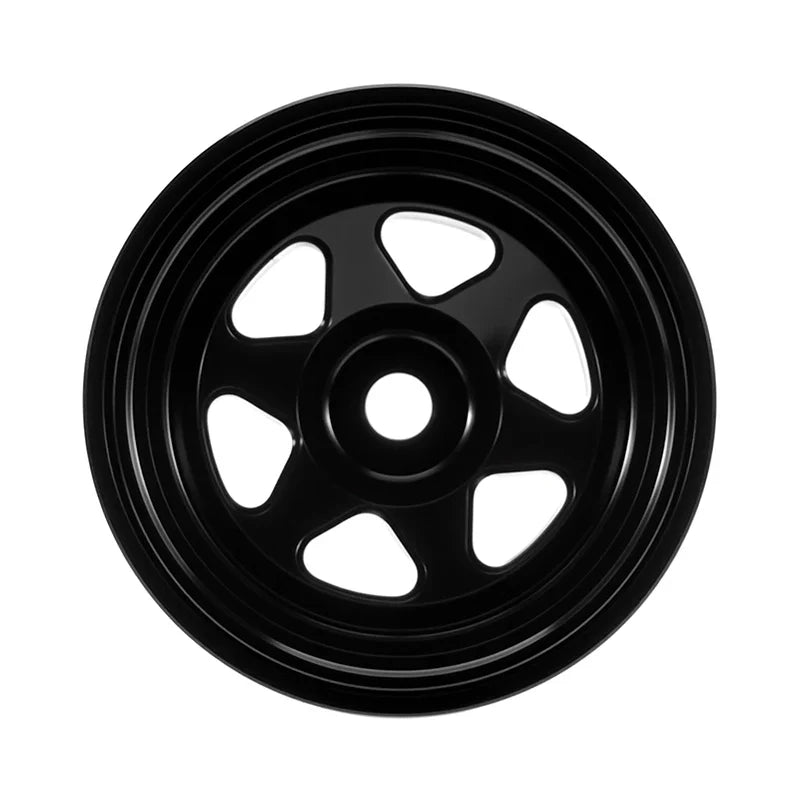 INJORA 0.7" 6-Spoke Aluminum Wheels for 1/30 SCX30