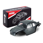 INJORA BUG24 Body with Interior for 1/24 SCX24 C10 JLU Bronco Base Camp - Grey