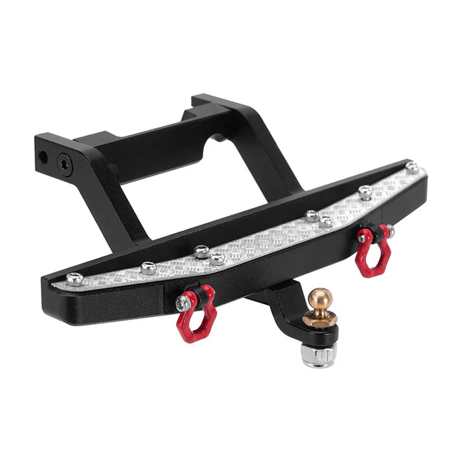 INJORA CNC Aluminum Front Rear Bumper for 1/18 TRX4M Defender - HeliDirect