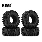 INJORA 0.7" 36*14mm Swamp Claw Tires for 1/30 SCX30