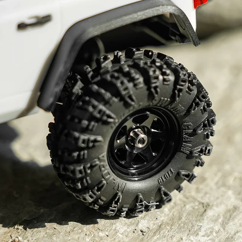 INJORA 0.7" 6-Spoke Aluminum Wheels for 1/30 SCX30