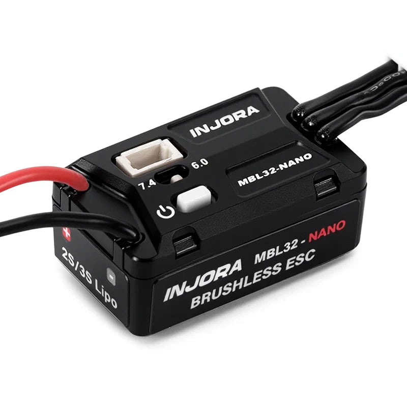 INJORA MBL32-NANO Brushless ESC & 1621 Green Viper Motor for 1/30 SCX30