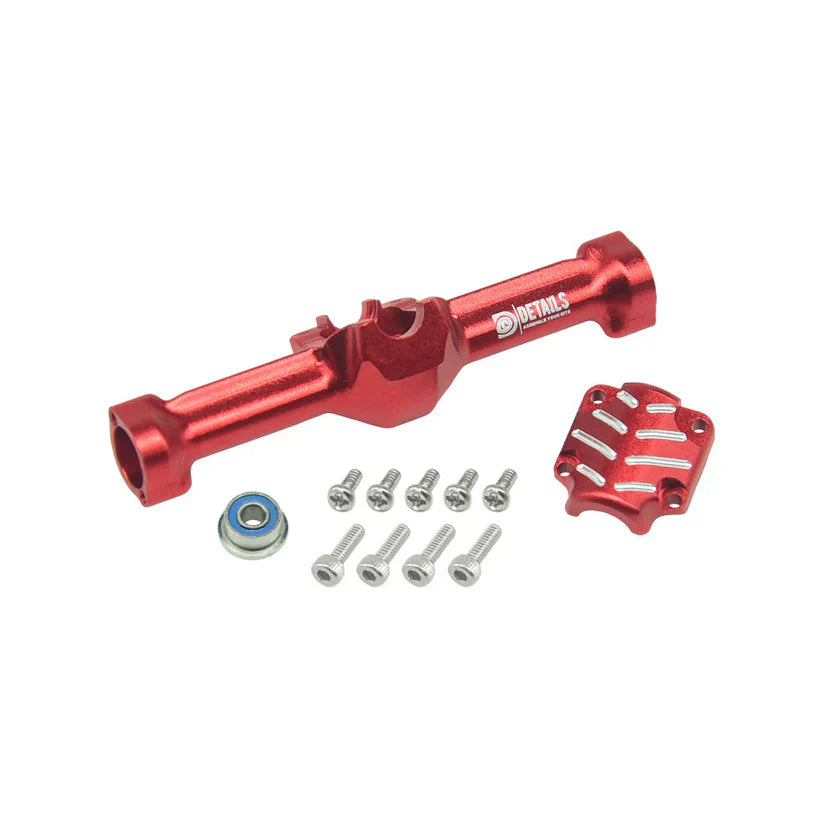 Aluminum Rear Axle with Cover for SCX30 Cars Upgrade Parts