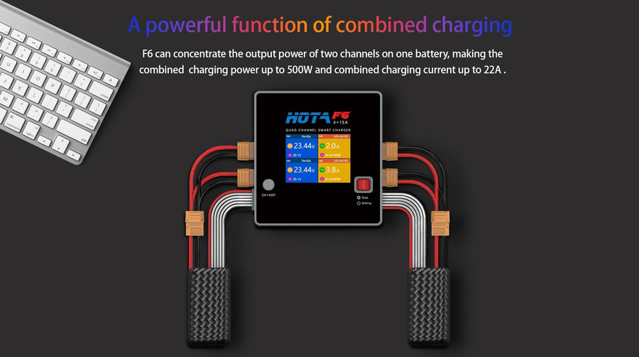 HOTA F6 DC Charger - HeliDirect