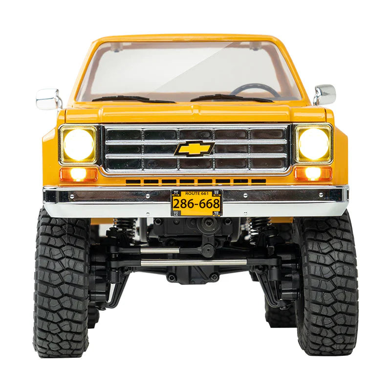 FMS 1:18 FCX18 Chevrolet K10 RTR - YELLOW – Direct RC FMS 1:18 FCX18 Chevrolet K10 RTR - YELLOW – Direct RC