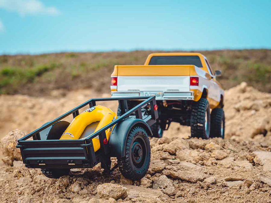 FMS 1:18 FCX18 Chevrolet K10 RTR - YELLOW - HeliDirect