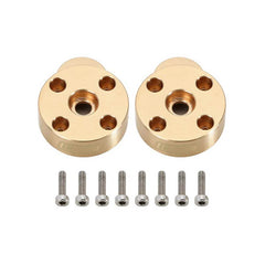INJORA 2pcs Brass Outer Portal Housing Covers For FCX24 Front & Rear Axles - HeliDirect