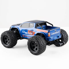 FMS 1/24 FMT24 Chevrolet Colorado Monster Truck RTR - BLUE - HeliDirect