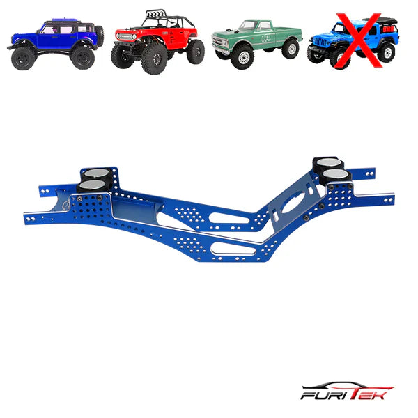 FURITEK Grasshopper Frame Kit - BLUE - HeliDirect