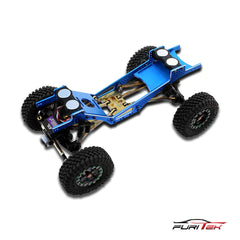 FURITEK Grasshopper Frame Kit - BLUE - HeliDirect