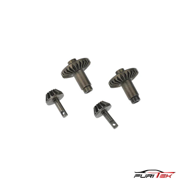 FURITEK METAL PINION AND RING GEAR SET FOR FURITEK FX118 - HeliDirect