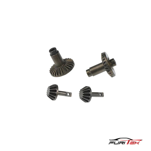 FURITEK METAL PINION AND RING GEAR SET FOR FURITEK FX118 - HeliDirect