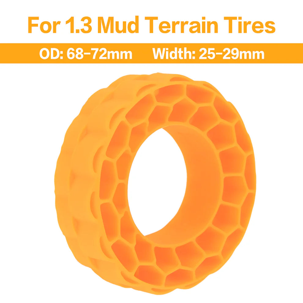MEUS Racing 4PCS Silicone Rubber Inserts for 68-72mm 1.3" Tires