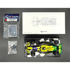 GL Racing Formula One chassis with limited body/sensored ESC and servo