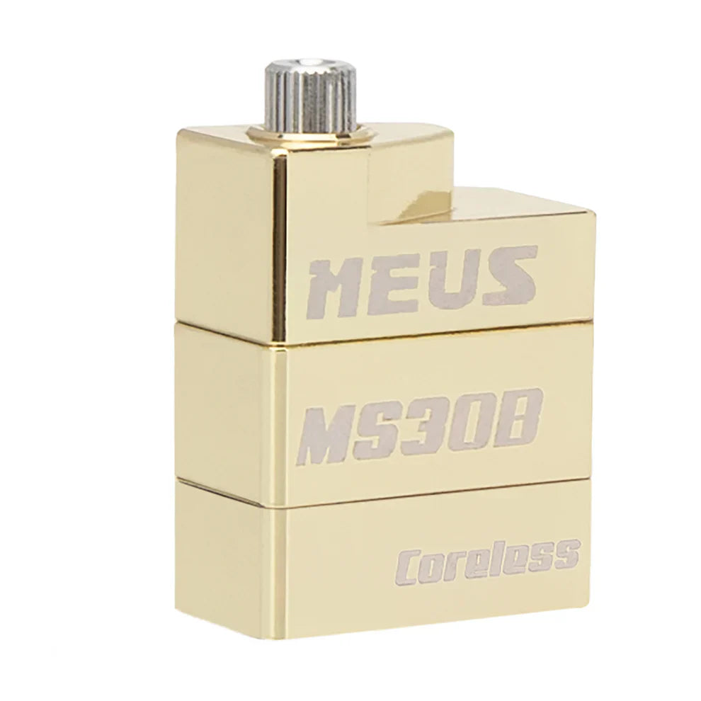 MEUS Racing Coreless Micro Aluminum / 15.8g Brass Servo for Axial SCX30