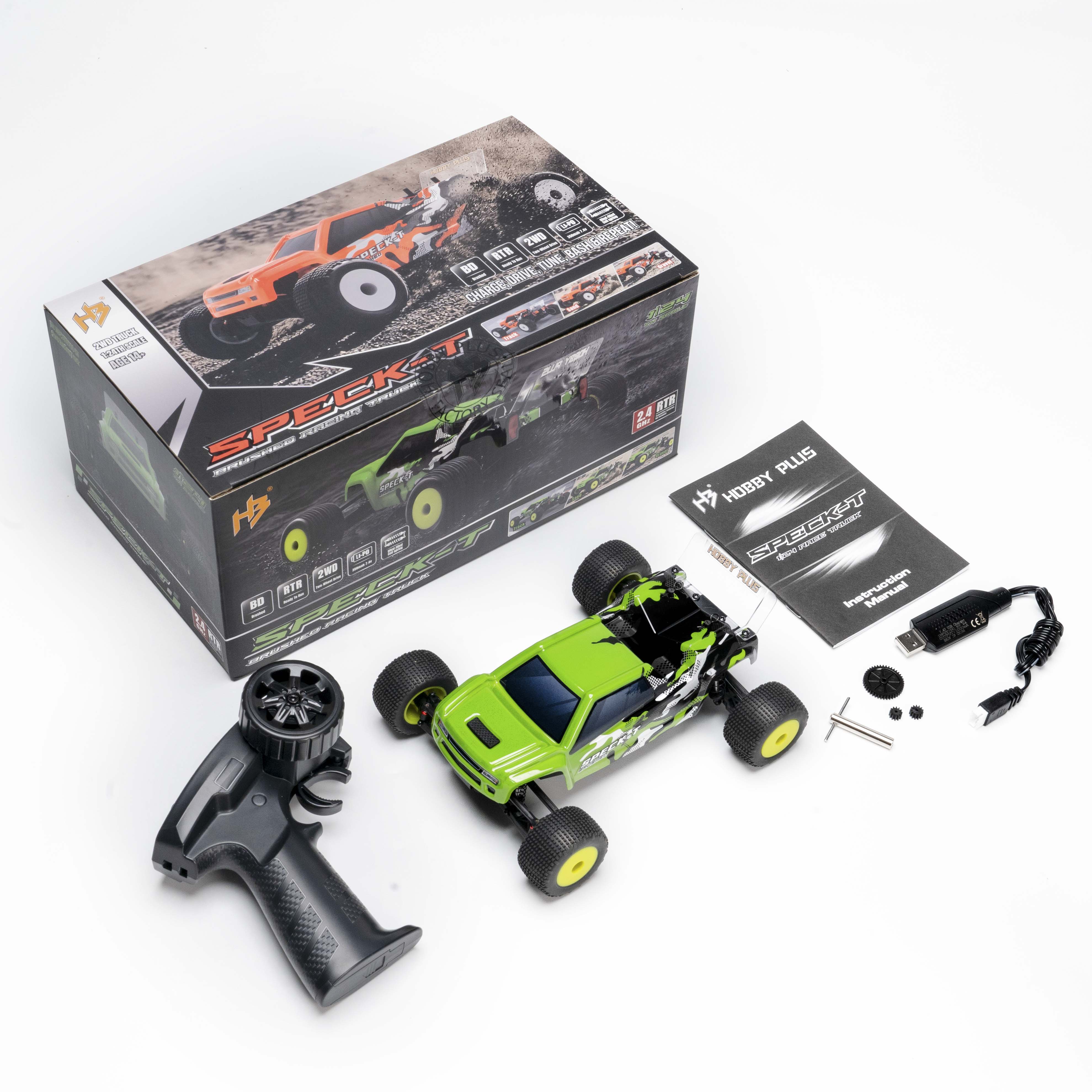 HobbyPlus SPECK-T 1/24 2WD Stadium Truck RTR