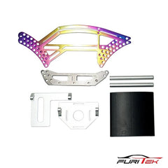 FURITEK BETTLE TITANIUM (RAINBOW) COMP CHASSIS FOR AXIAL UTB18 - HeliDirect