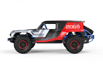 MJX Hyper Go H8PDC 1:8 RC Car  Licensed Ford Bronco R Baja 1000 (Battery & Charger Included)