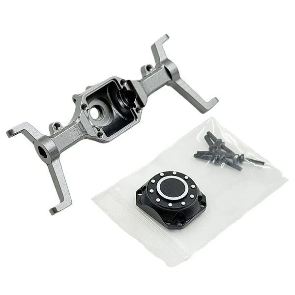 HobbyPlus Machined Aluminum F/R Axle Housing For 6x6/DK4