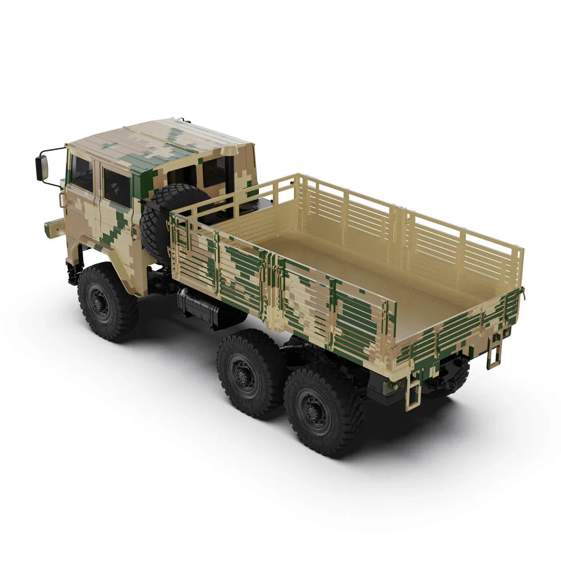 Rlaarlo 1/10 Scale RTR 6X6 Brushed RC Military Trucks HongYan HY6
