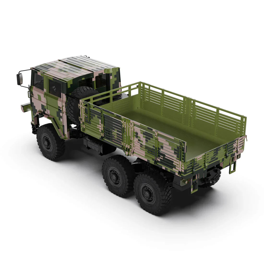 Rlaarlo 1/10 Scale RTR 6X6 Brushed RC Military Trucks HongYan HY6