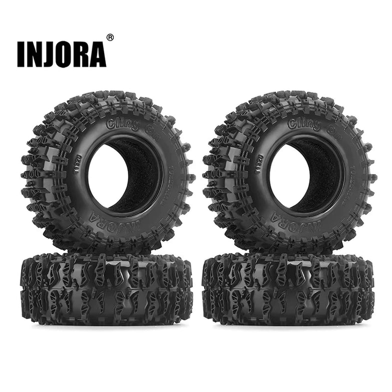 INJORA Metall-Scheibenwischer Für 1/10 RC Crawler – Upgrade-Zubehör In Schwarz/silber