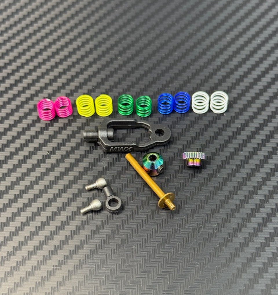 MWX R1 DUAL SPRING SHOCK KIT(R1-DSCS-600)