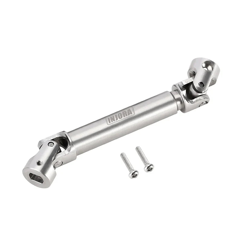 INJORA 1 pcs Stainless Steel Drive Shaft for 1/18 TRX4M Mods