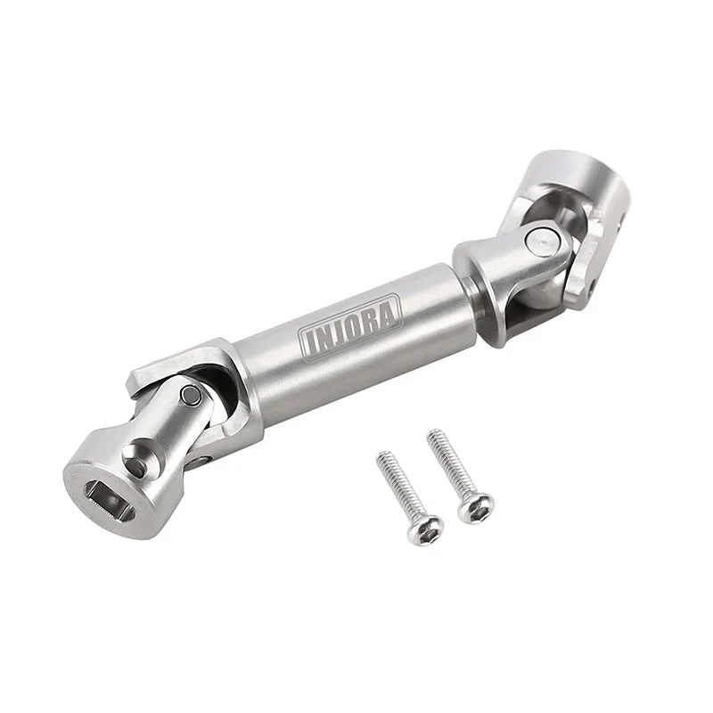 INJORA 1 pcs Stainless Steel Drive Shaft for 1/18 TRX4M Mods